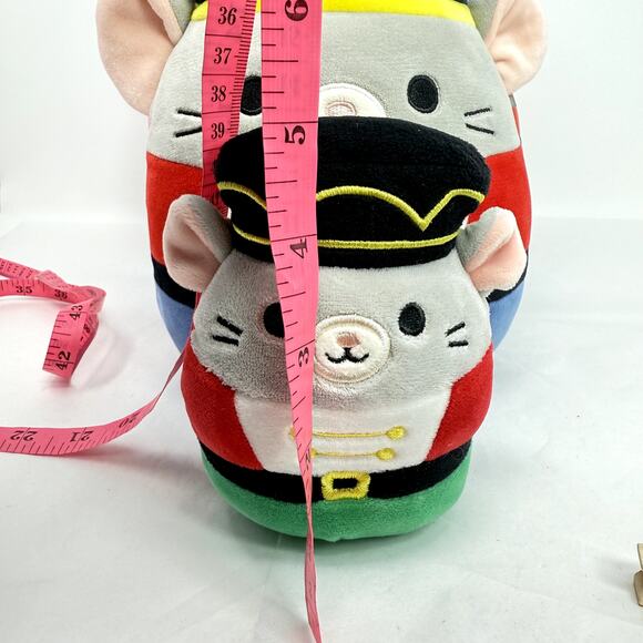 Lot of 3 Jazwares Original Squishmallows Gracelynn The Nutcracker Arctic Fox Toy - Picture 4 of 12